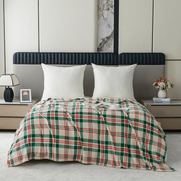 Mikropliš odeja WINTER PLAID, barvna Dimenzije: 150 x 200 cm