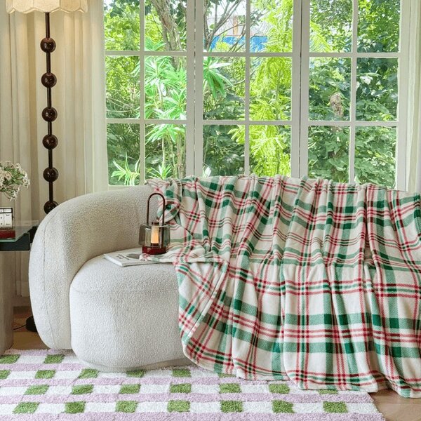 Mikropliš odeja WINTER PLAID, barvna Dimenzije: 150 x 200 cm