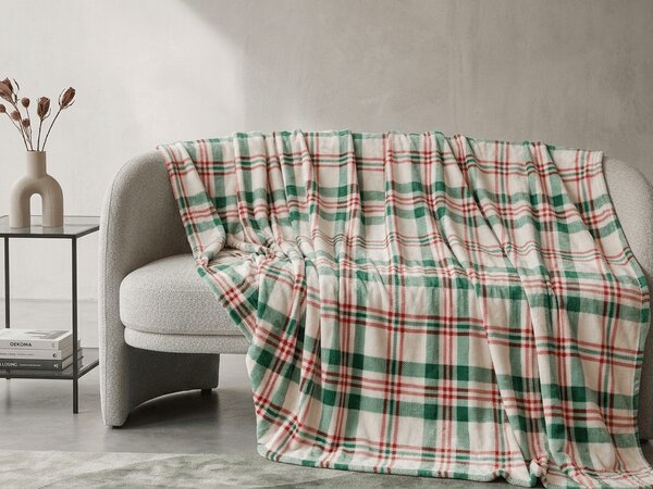 Mikropliš odeja WINTER PLAID, barvna Dimenzije: 150 x 200 cm