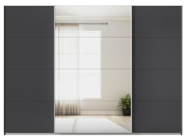 Modern Living Omara Z Drsnimi Vrati Feldkirch, Siva