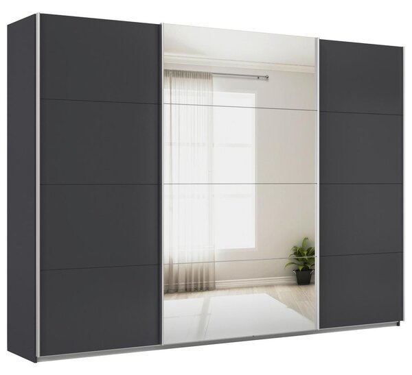 Modern Living Omara Z Drsnimi Vrati Feldkirch, Siva
