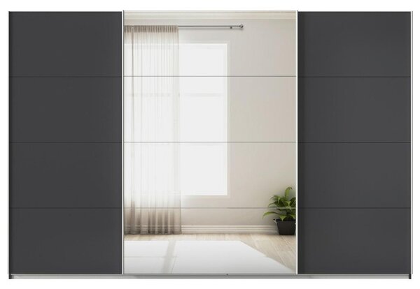 Modern Living Omara Z Drsnimi Vrati Feldkirch, Siva