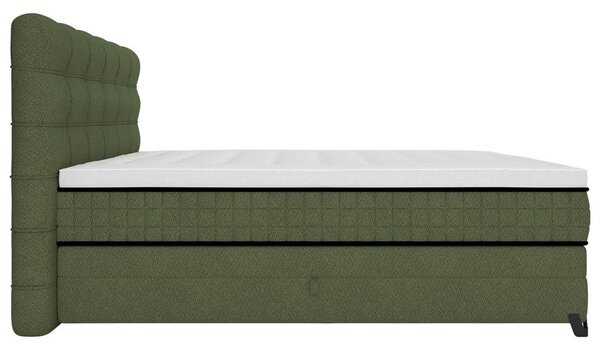 Premium Living Postelja Boxspring Carmen C, Zelena, 160x200
