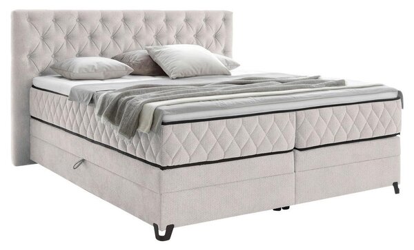 Modern Living Postelja Boxspring Carmen, Barva Šampanjca, 160x200