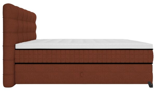 Premium Living Postelja Boxspring Carmen C, Rjava, 160x200