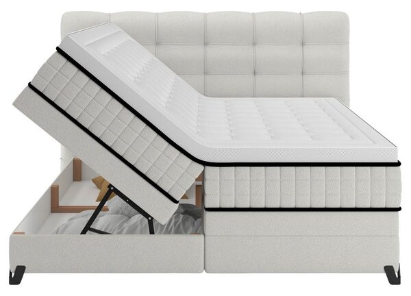 Premium Living Postelja Boxspring Carmen C, Bež, 160x200