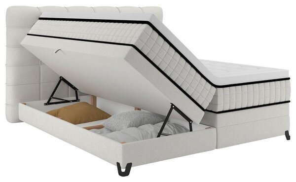 Premium Living Postelja Boxspring Carmen C, Bež, 180x200