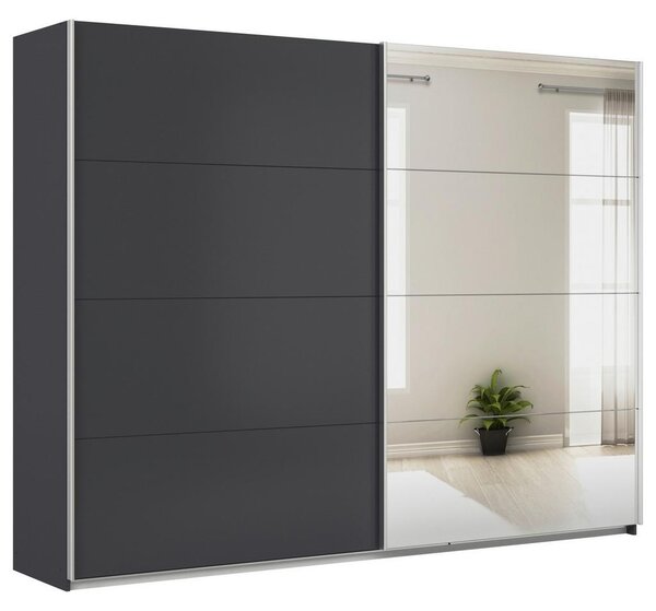 Modern Living Omara Z Drsnimi Vrati Feldkirch, Siva