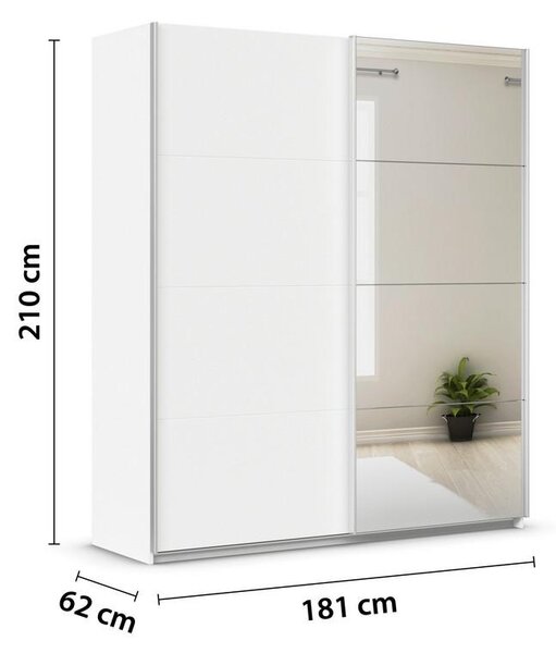 Modern Living Omara Z Drsnimi Vrati Feldkirch, Bela