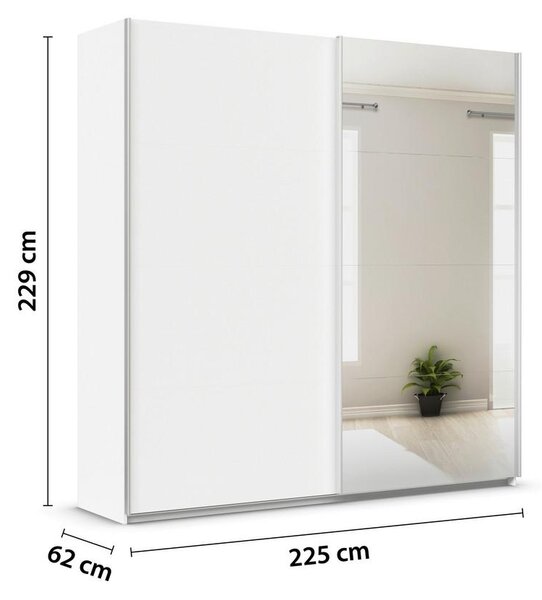Modern Living Omara Z Drsnimi Vrati Feldkirch, Bela