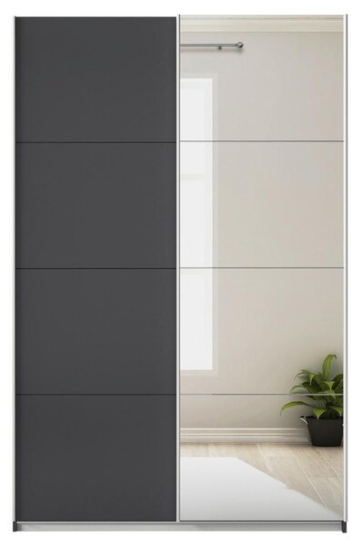 Modern Living Omara Z Drsnimi Vrati Feldkirch, Siva