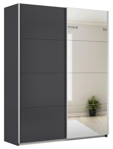 Modern Living Omara Z Drsnimi Vrati Feldkirch, Siva