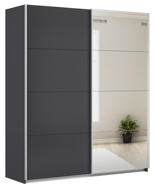 Modern Living Omara Z Drsnimi Vrati Feldkirch, Siva