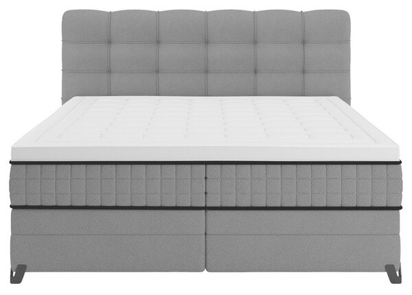 Premium Living Postelja Boxspring Carmen C, Temno Siva, 160x200