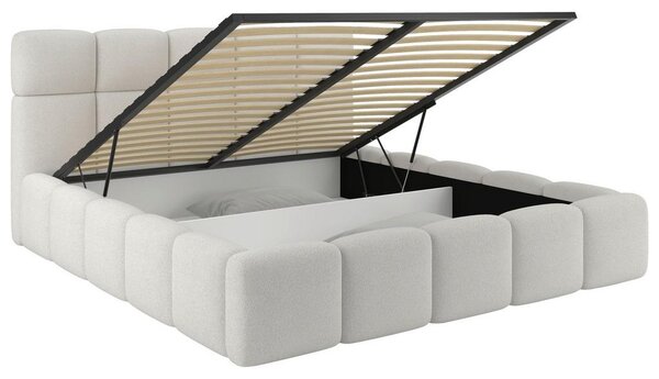 Modern Living Oblazinjena Postelja Cloudy, Krem Barva, 180x200
