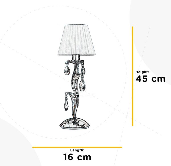 NAMIZNA SVETILKA 16/45 cm