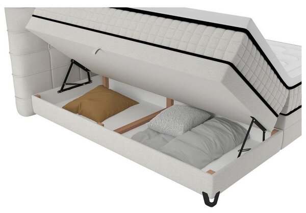 Premium Living Postelja Boxspring Carmen C, Bež, 160x200