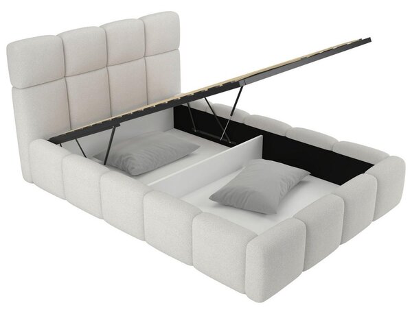 Modern Living Oblazinjena Postelja Cloudy, Krem Barva, 120x200