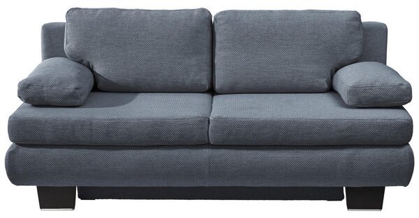 ZOFA S POSTELJNO FUNKCIJO, modra, siva tekstil