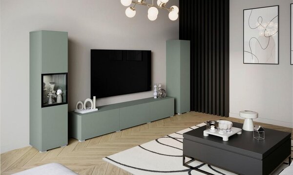 P & B Dnevni Regal Berlin Iii, Osvetlitev, 3-Delni