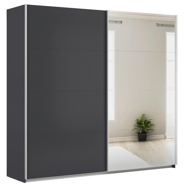 Modern Living Omara Z Drsnimi Vrati Feldkirch, Siva
