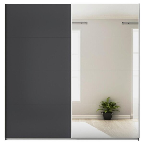 Modern Living Omara Z Drsnimi Vrati Feldkirch, Siva
