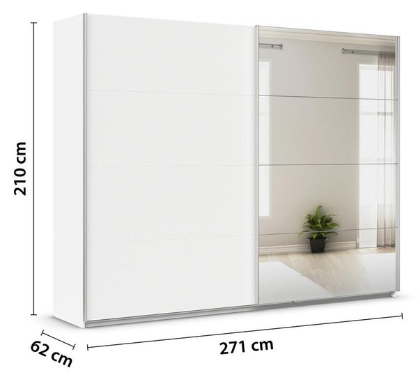 Modern Living Omara Z Drsnimi Vrati Feldkirch, Bela