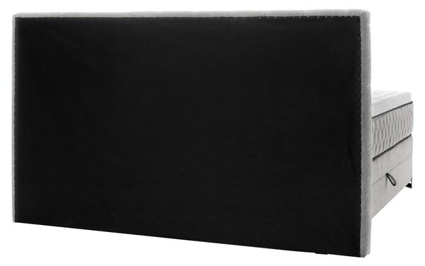 Modern Living Postelja Boxspring Carmen, Srebrna, 160x200