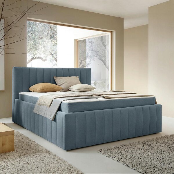 Modern Living Oblazinjena Postelja Orinoco, Modra, 160x200