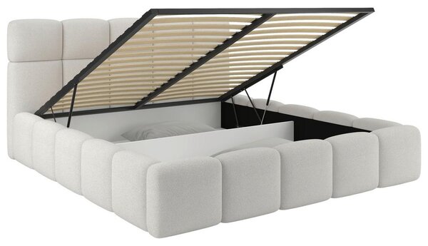 Modern Living Oblazinjena Postelja Cloudy, Krem Barva, 160x200