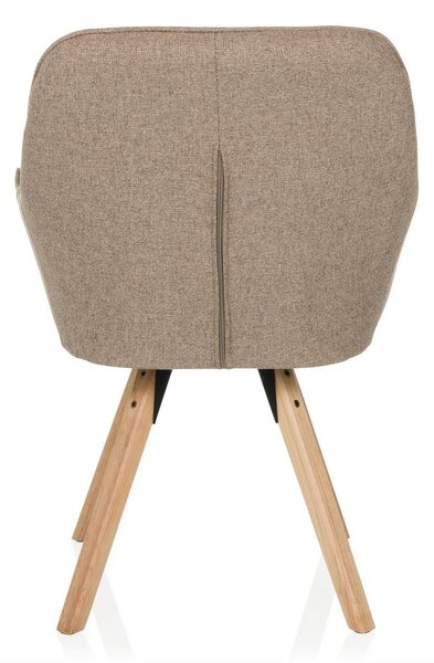 MID.YOU Naslanjač Scandi Soft, Bež