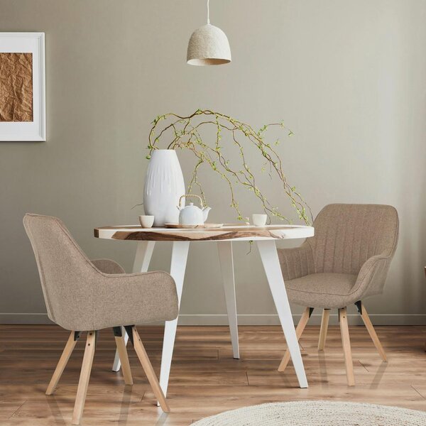 MID.YOU Naslanjač Scandi Soft, Bež