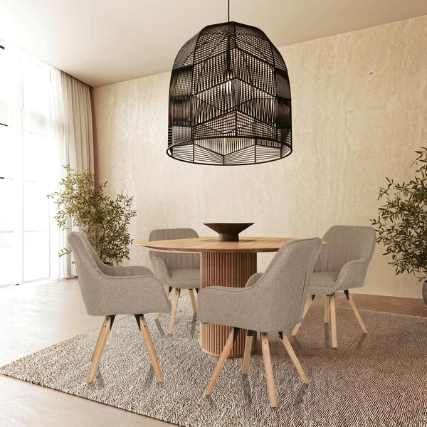 MID.YOU Naslanjač Scandi Soft, Bež