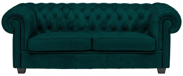 CHESTERFIELD ZOFA, gozdno zelena tekstil