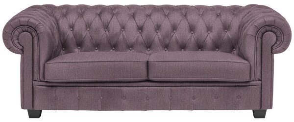 CHESTERFIELD ZOFA, sivovijolična tekstil