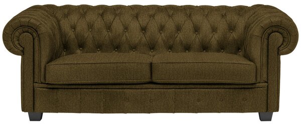 CHESTERFIELD ZOFA, kaki tekstil