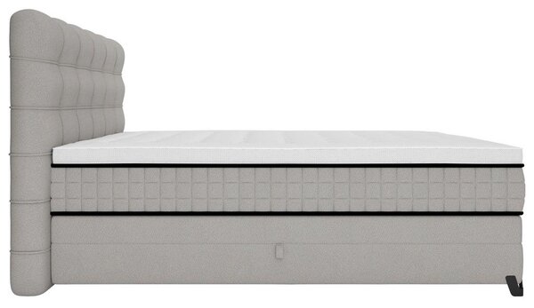 Premium Living Postelja Boxspring Carmen C, Siva, 160x200