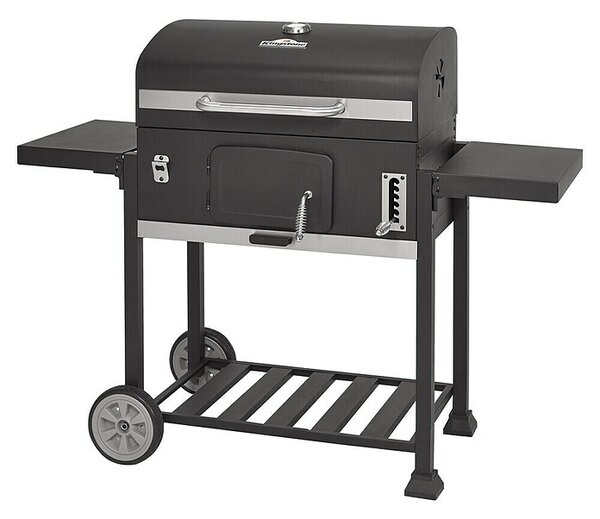 Kingstone KMS Žar na oglje Black Angus XXL (Površina za peko (Š x G): 70 x 43,5 cm, Črne barve)