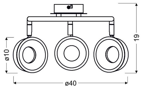 LED-REFLEKTOR Isla 600 lm 3000 K