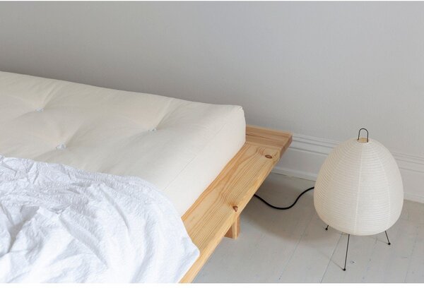Bela trda futonska vzmetnica 140x200 cm Basic – Karup Design
