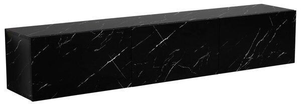 MID.YOU Nizka Omarica Marble, Črna