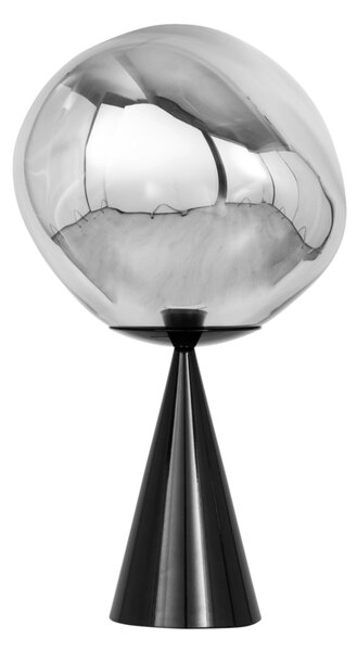 Tom DixonTom Dixon - Melt Cone Fat Namizna Svetilka Silver/Black Tom Dixon