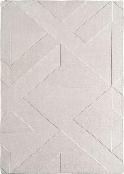 Novel Ravno Tkana Preproga Pompei, Krem Barva, 120x170cm