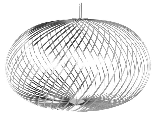 Tom Dixon - Spring Obesek Svetilka Large Srebrna Tom Dixon