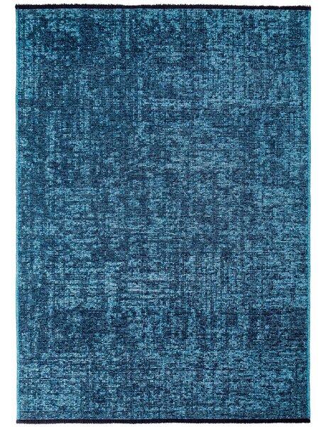 Novel Ravno Tkana Preproga Space, Modra, 120x170cm