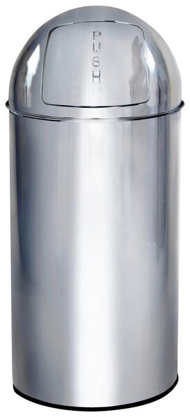 MID.YOU Koš Za Smeti Push, 35 L, Videz Kroma