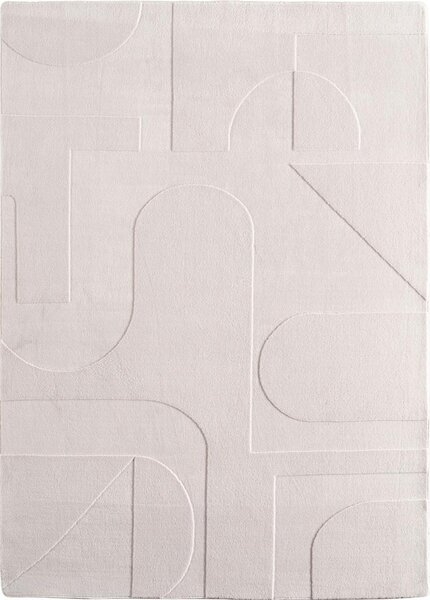 Novel Ravno Tkana Preproga Pompei, Krem Barva, 120x170cm
