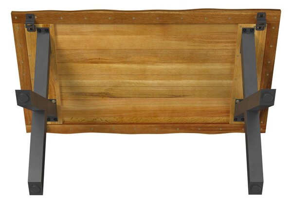 Bessagi Home Raztegljiva Miza Ariano, Hrast, 160-240x90
