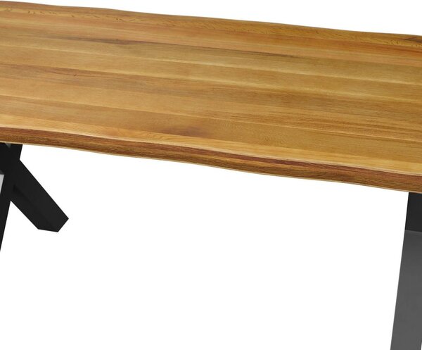 Bessagi Home Raztegljiva Miza Ariano, Hrast, 160-240x90