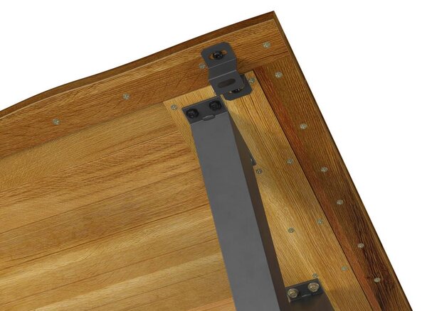 Bessagi Home Raztegljiva Miza Ariano, Hrast, 160-240x90